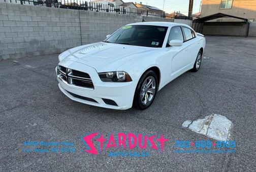 Bright White Clearcoat 2013 Dodge Charger SE