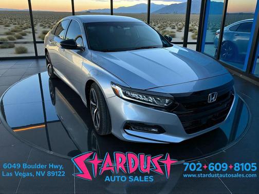 Lunar Silver Metallic 2020 Honda Accord Sport 1.5T