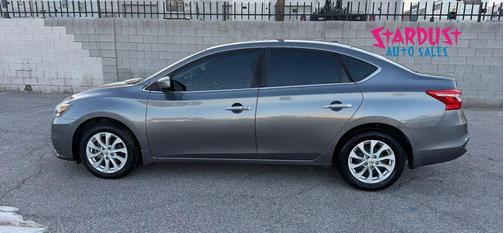 Gun Metallic 2019 Nissan Sentra SV