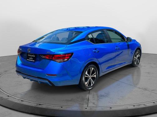 Electric Blue Metallic 2023 Nissan Sentra SV