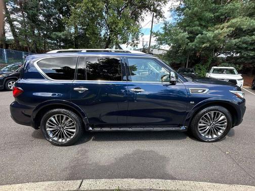 Hermosa Blue 2019 INFINITI QX80 Luxe