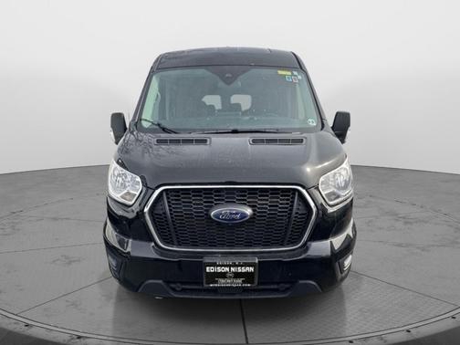 Agate Black Metallic 2022 Ford Transit-350 XLT