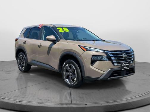 Baja Storm Metallic 2025 Nissan Rogue SV