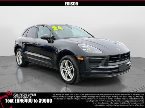Jet Black Metallic 2024 Porsche Macan Macan