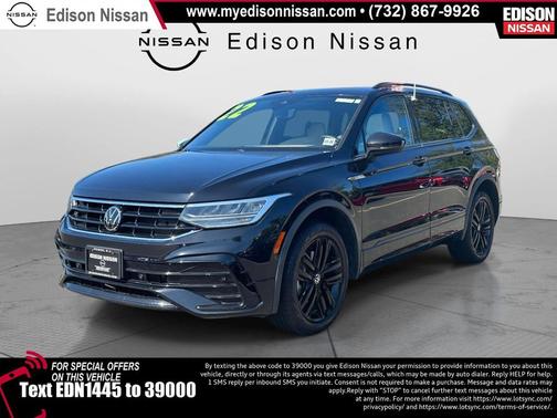 2022 Volkswagen Tiguan 2.0T SE R-Line Black 4MOTION