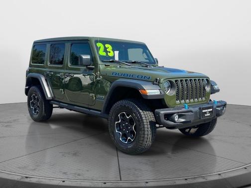 Sarge Green Clearcoat 2023 Jeep Wrangler 4xe Rubicon