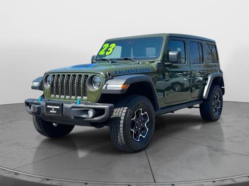 Sarge Green Clearcoat 2023 Jeep Wrangler 4xe Rubicon
