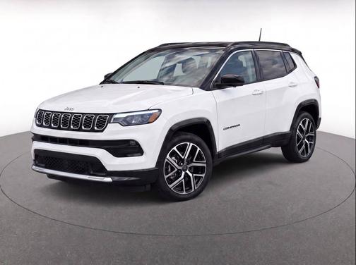 Bright White Clearcoat 2025 Jeep Compass Limited