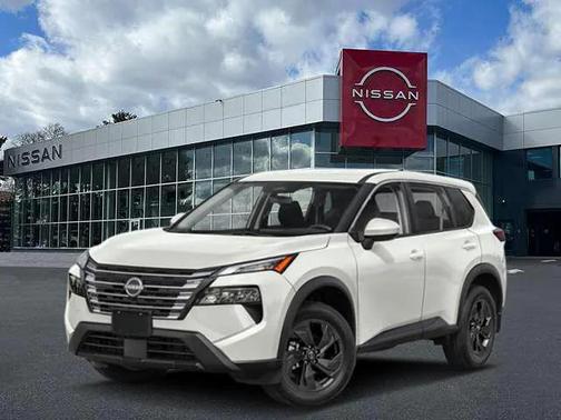 Everest White Pearl Tricoat 2026 Nissan Rogue SV SUV