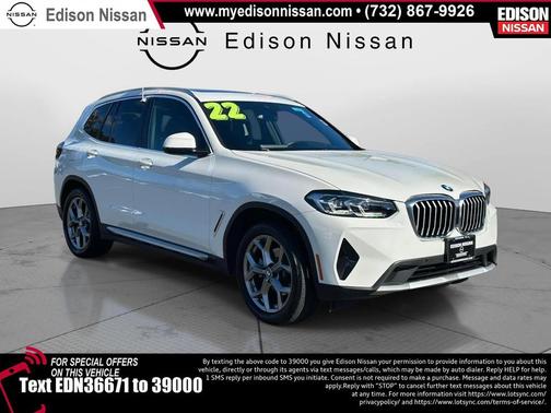 2022 BMW X3 xDrive30i
