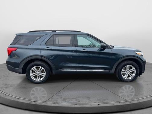 Stone Blue Metallic 2023 Ford Explorer XLT