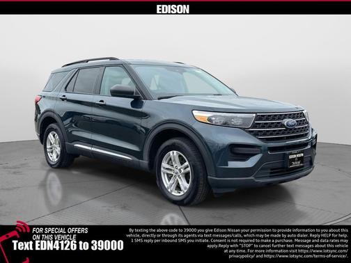 Stone Blue Metallic 2023 Ford Explorer XLT