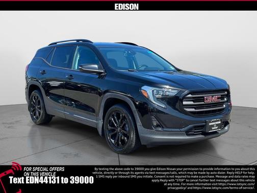 Black 2020 GMC Terrain SLT