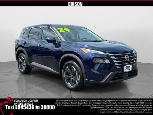 Deep Ocean Blue Pearl 2024 Nissan Rogue SV