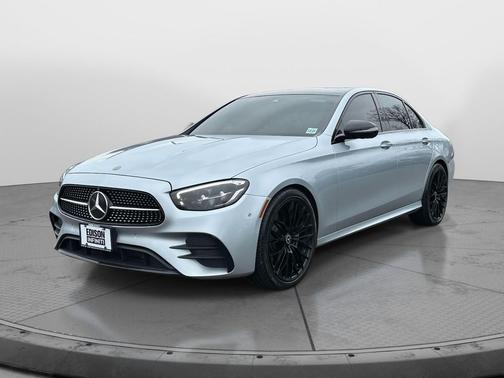 Silver 2021 Mercedes-Benz E-Class 4MATIC