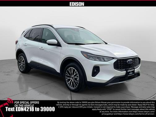 Star White Metallic Tri-Coat 2023 Ford Escape PHEV Base