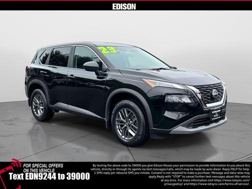 Super Black 2023 Nissan Rogue S