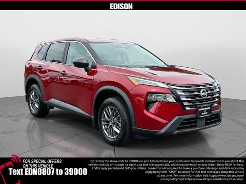 Scarlet Ember Tintcoat 2025 Nissan Rogue S
