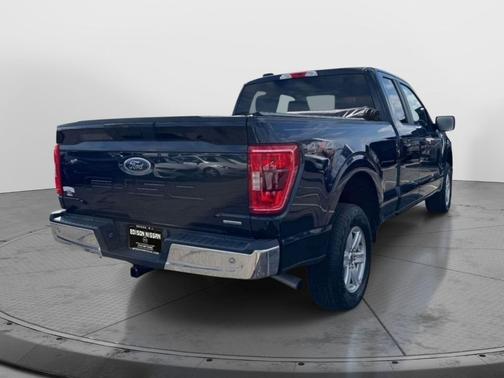 Antimatter Blue Metallic 2022 Ford F-150 XLT