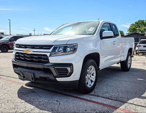 Summit White 2022 Chevrolet Colorado LT