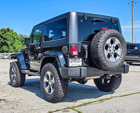 Black Clearcoat 2016 Jeep Wrangler Sahara