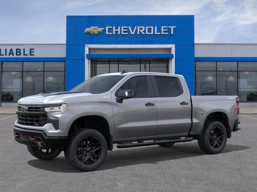 Sterling Gray Metallic 2026 Chevrolet Silverado 1500 LT Trail Boss