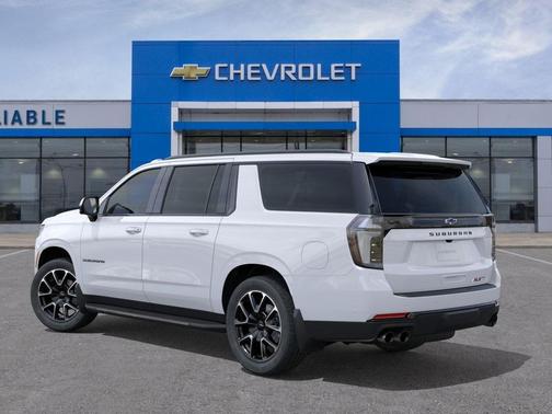 Summit White 2026 Chevrolet Suburban RST