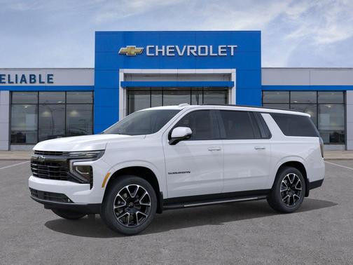 Summit White 2026 Chevrolet Suburban RST