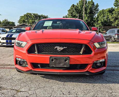 Competition Orange 2016 Ford Mustang GT Premium