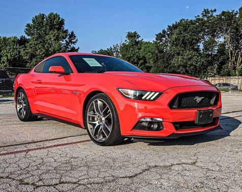 Competition Orange 2016 Ford Mustang GT Premium