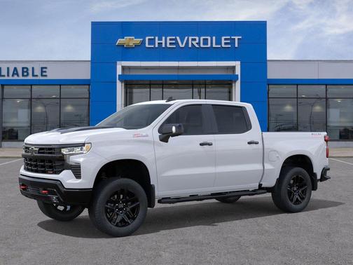 Summit White 2026 Chevrolet Silverado 1500 LT Trail Boss