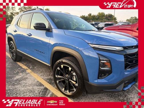 Reef Blue Metallic 2025 Chevrolet Equinox FWD RS