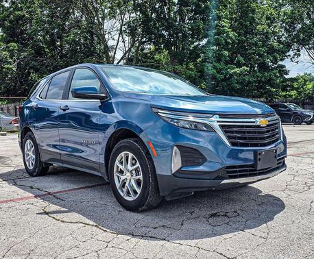 Lakeshore Blue Metallic 2024 Chevrolet Equinox 1LT