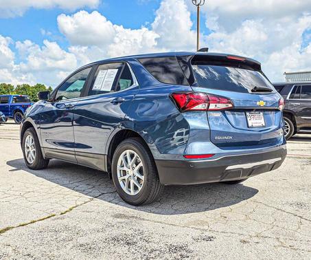 Lakeshore Blue Metallic 2024 Chevrolet Equinox 1LT