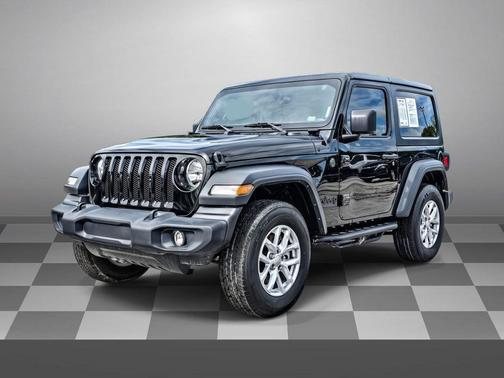 Black Clearcoat 2023 Jeep Wrangler Sport S