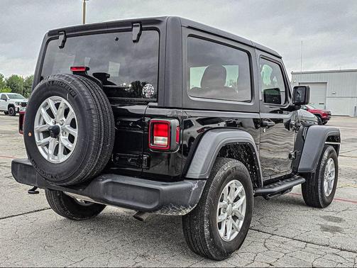Black Clearcoat 2023 Jeep Wrangler Sport S