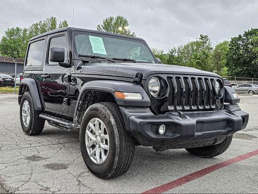 Black Clearcoat 2023 Jeep Wrangler Sport S