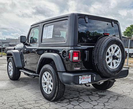 Black Clearcoat 2023 Jeep Wrangler Sport S