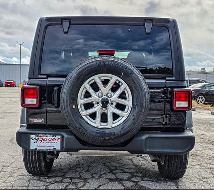 Black Clearcoat 2023 Jeep Wrangler Sport S