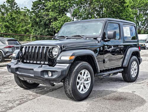 Black Clearcoat 2023 Jeep Wrangler Sport S