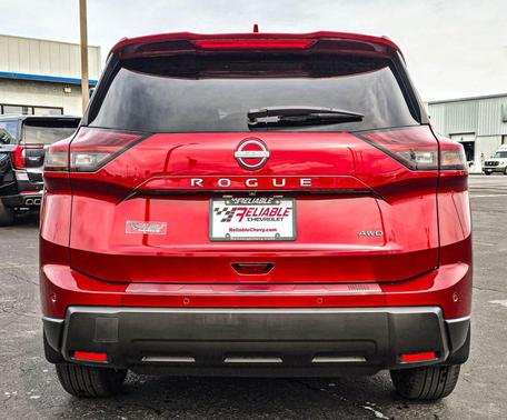 Scarlet Ember Tintcoat 2026 Nissan Rogue SV