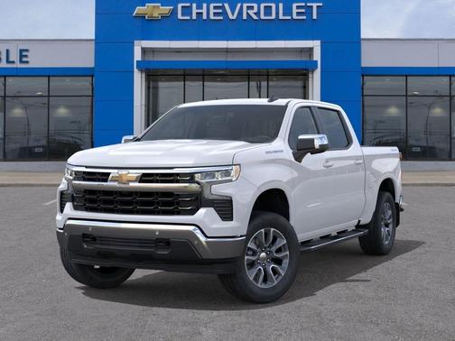 Summit White 2026 Chevrolet Silverado 1500 LT