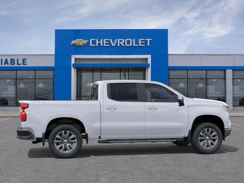 Summit White 2026 Chevrolet Silverado 1500 LT