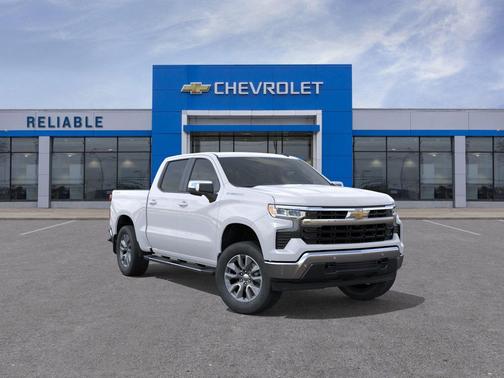 Summit White 2026 Chevrolet Silverado 1500 LT