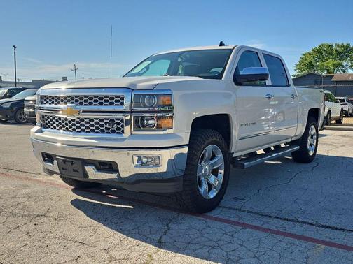 White Diamond Tricoat 2014 Chevrolet Silverado 1500 LTZ
