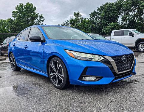 Electric Blue Metallic 2020 Nissan Sentra SR