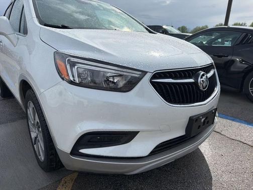 White Frost Tricoat 2017 Buick Encore Preferred