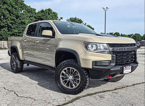 Sand Dune Metallic 2022 Chevrolet Colorado ZR2