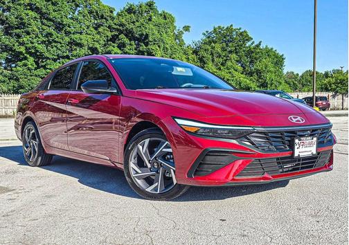 Ultimate Red 2025 Hyundai ELANTRA Sport