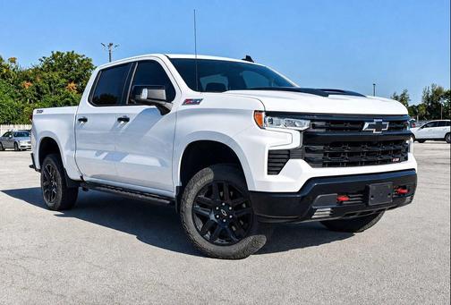 Summit White 2024 Chevrolet Silverado 1500 LT Trail Boss